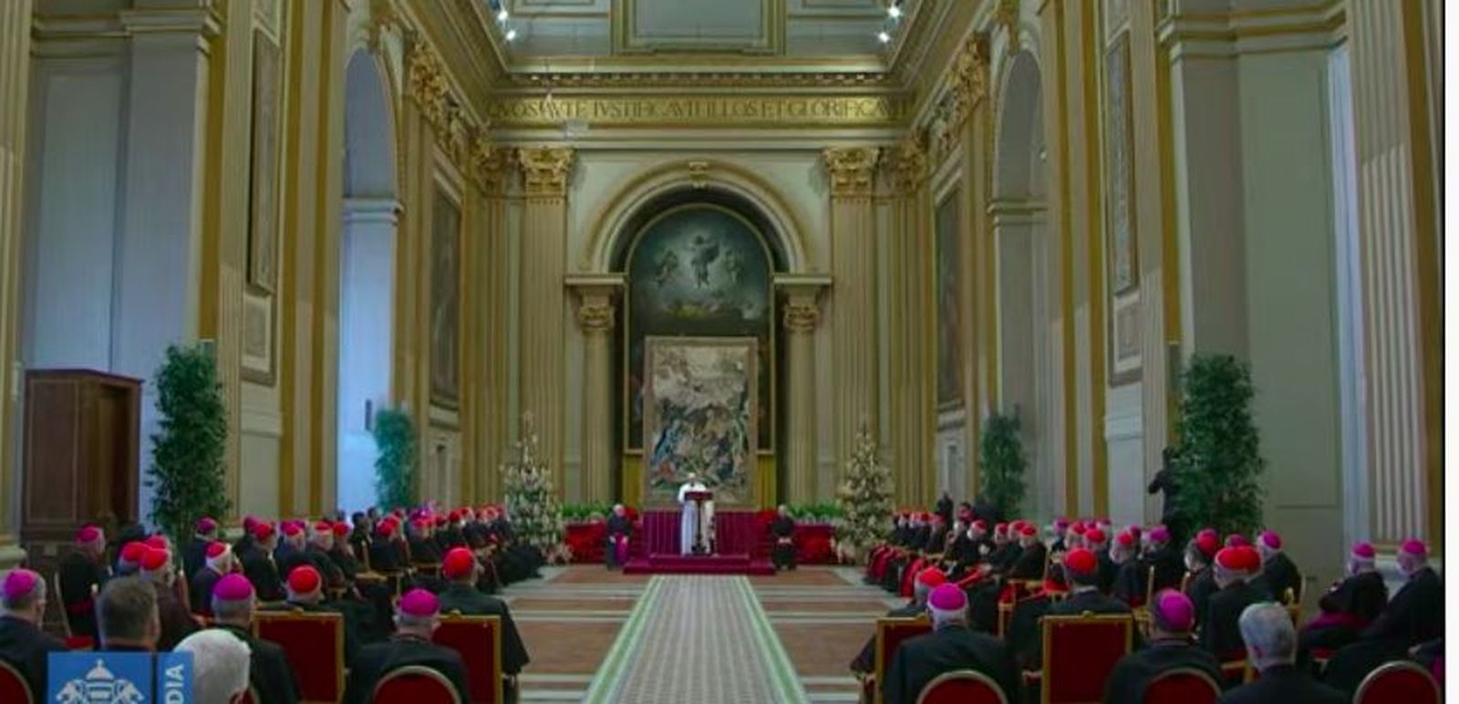 Francisco se dirige a la Curia