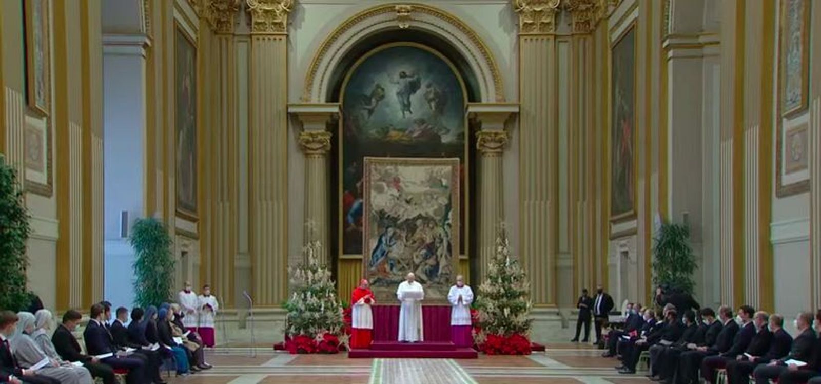 El Papa, en l bendición Urbi et Orbi