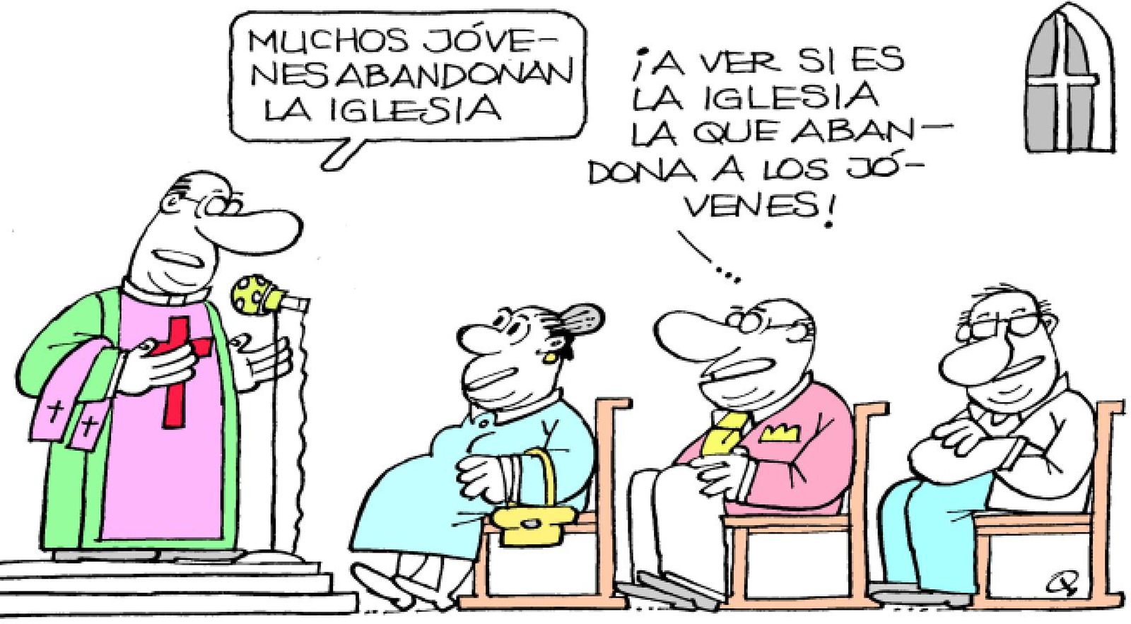 Los jóvenes y la Iglesia