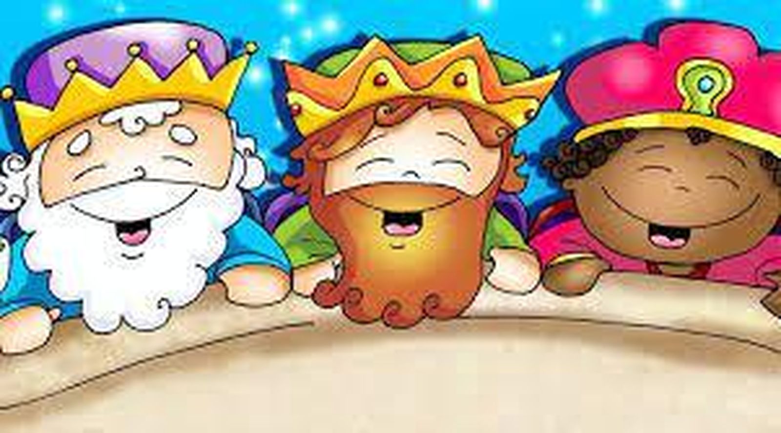 Aquellos tres magos de Oriente