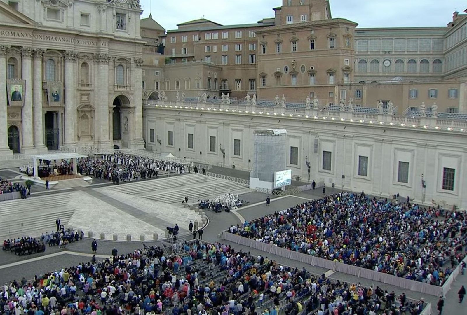 Audiencia general en la plaza de San Pedro