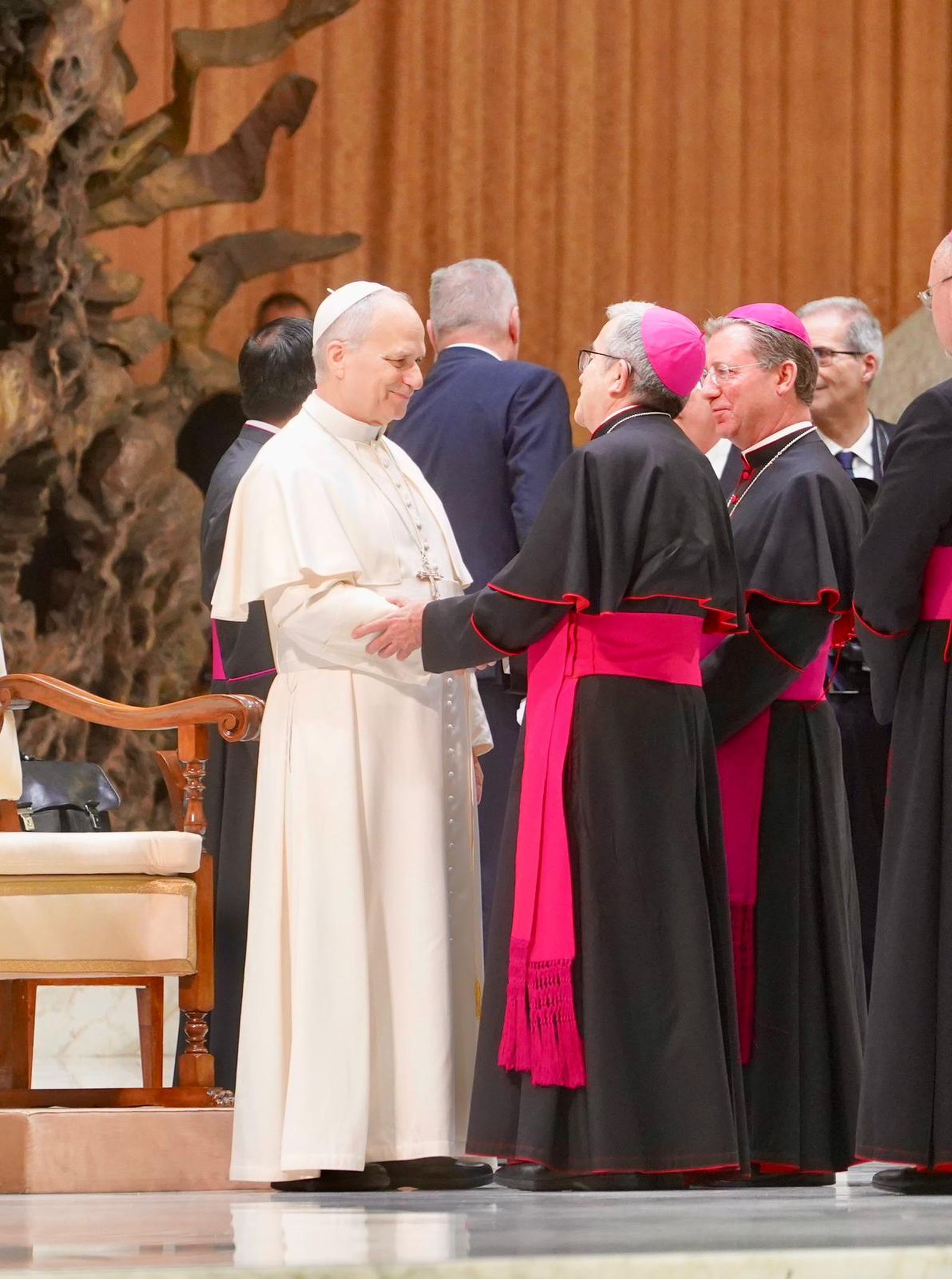 Argüello, con el Papa
