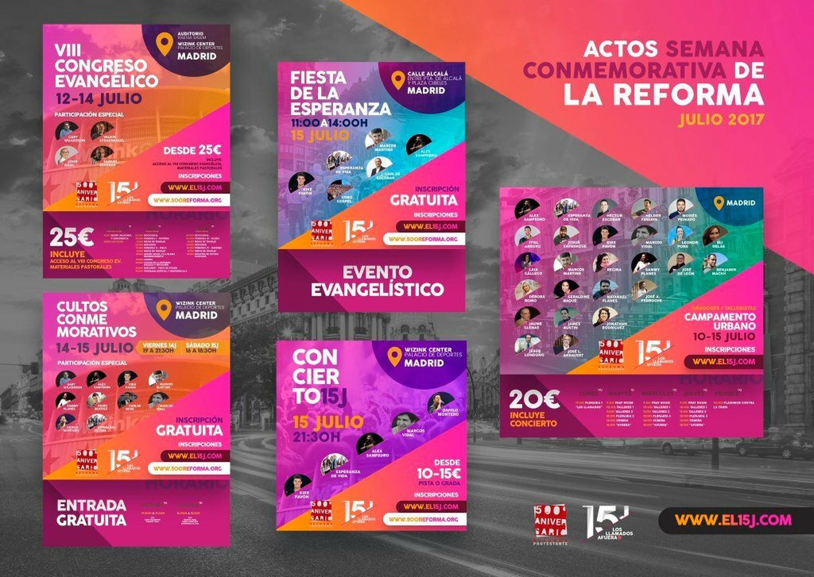 Actos centrales de la conmemoración de la Reforma