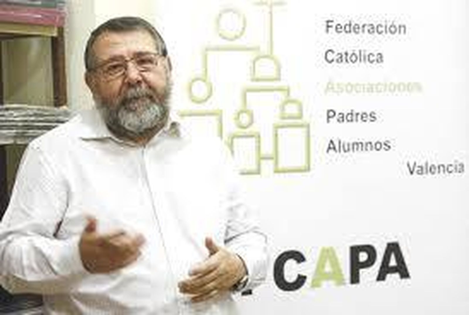 Vicente Morro, presidente de los Padres de Alumnos Católicos