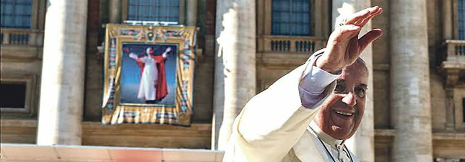 Francisco, en la beatificación de Pablo VI