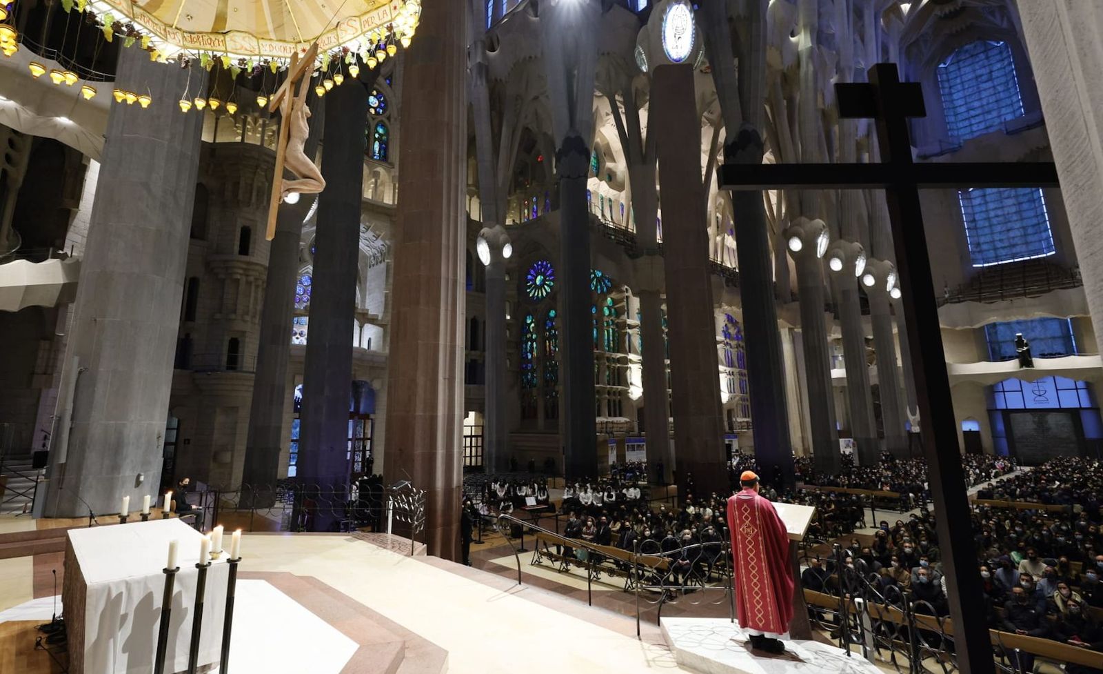 Tagle, en la Sagarda Familia