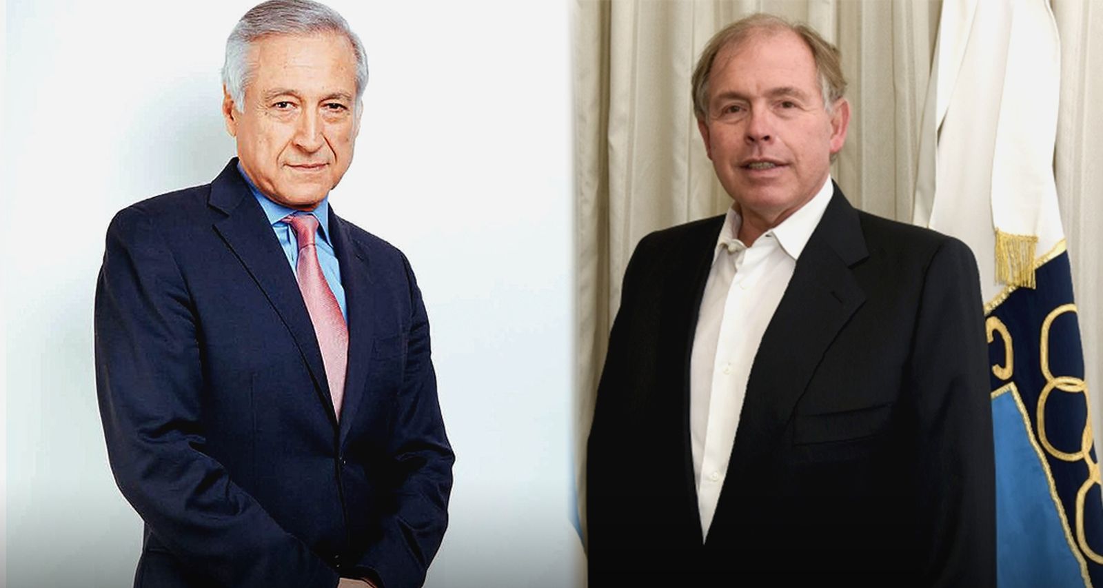 Leo van Klaveren y Gerardo Werthein