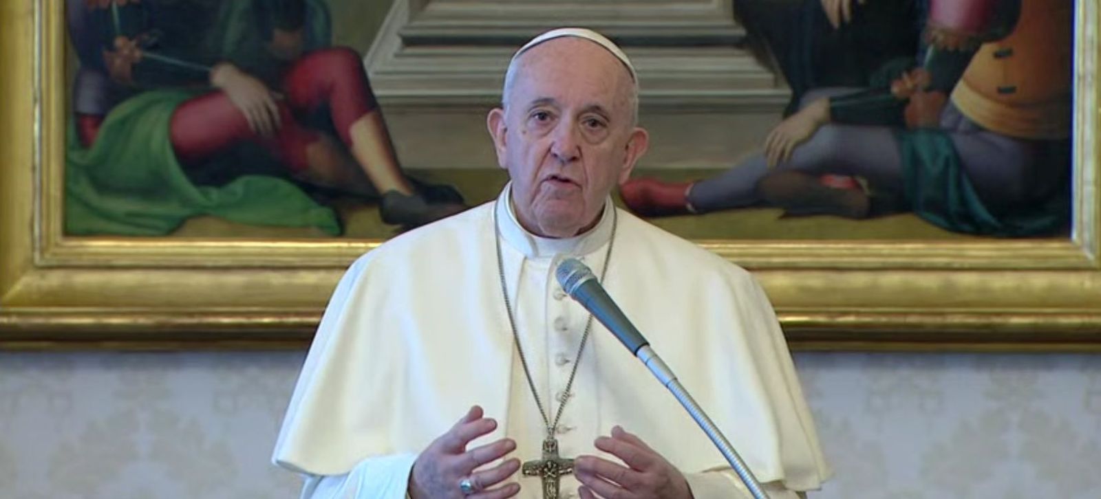 El Papa, en la audiencia