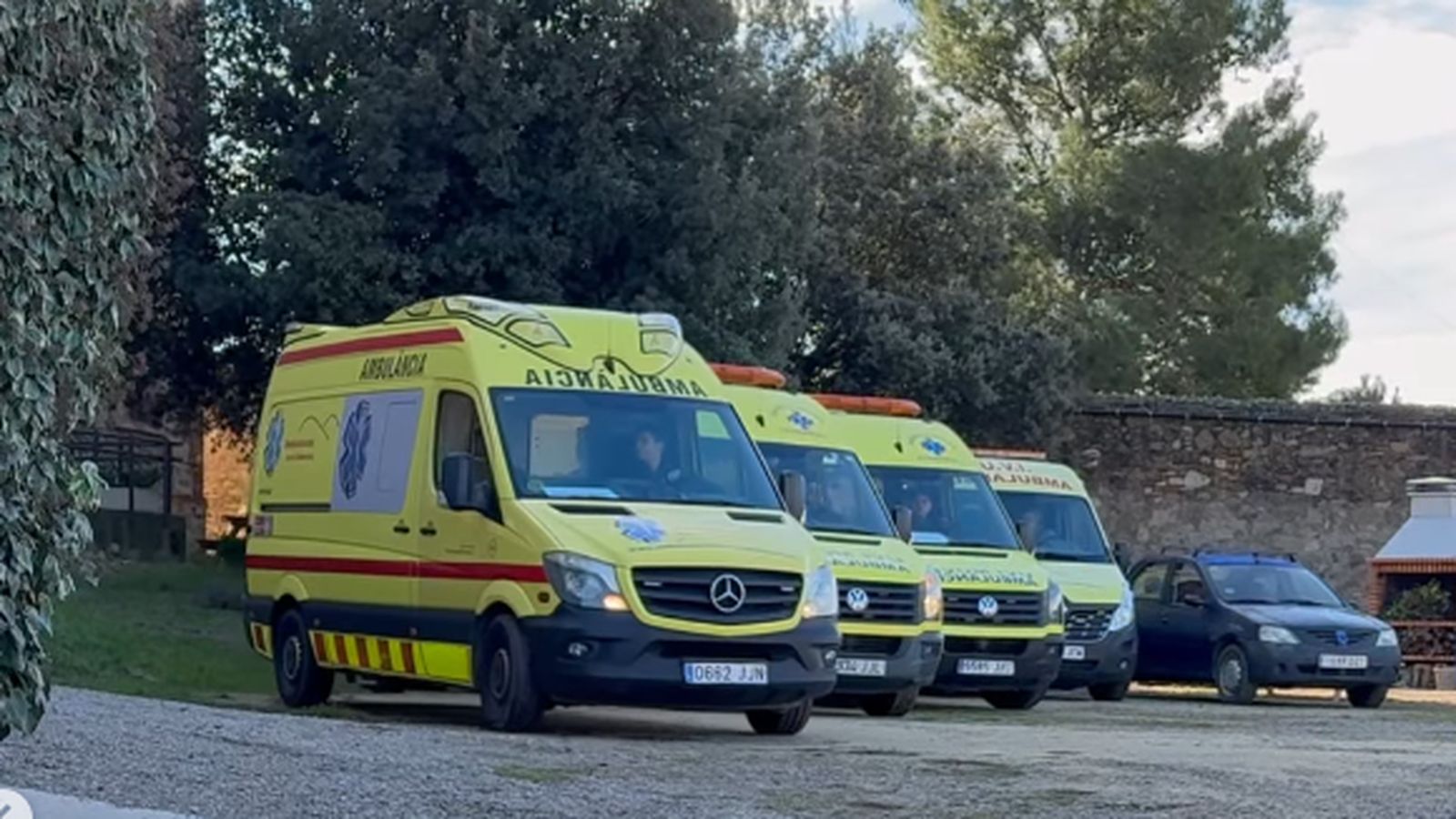 Hasta 15 ambulancias viajarán hasta Ucrania.