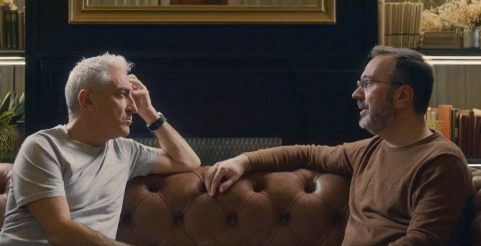 Jon Sistiaga, con Jesús Donaire