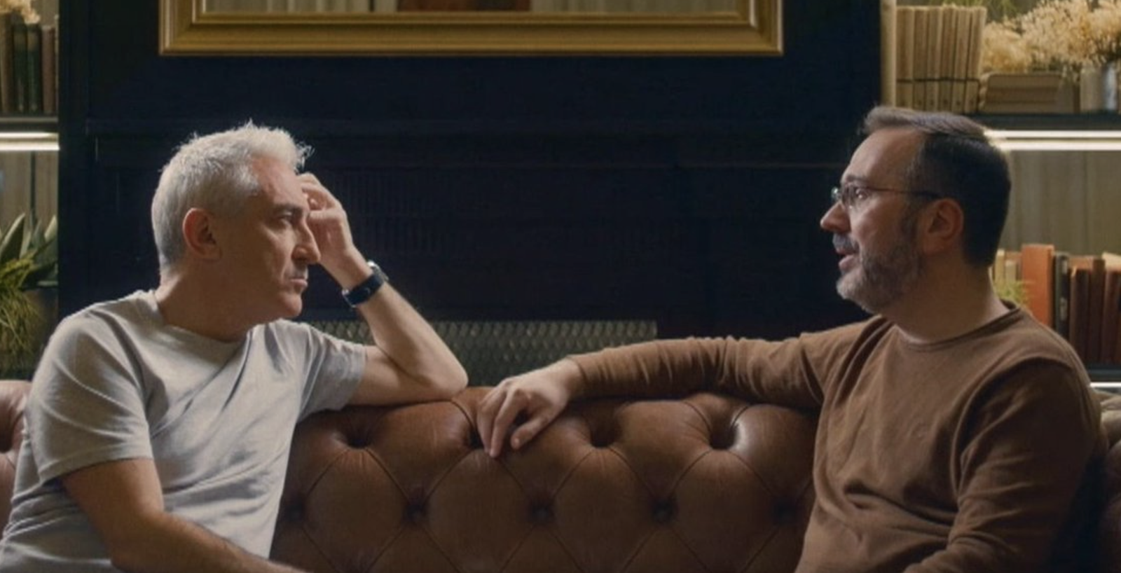 Jon Sistiaga, con Jesús Donaire