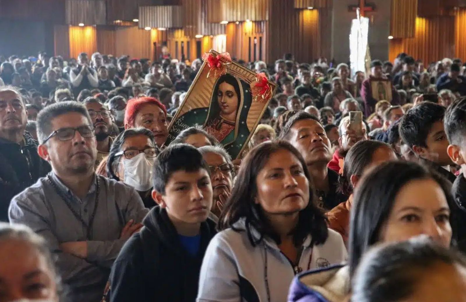 Fieles católicos mexicanos