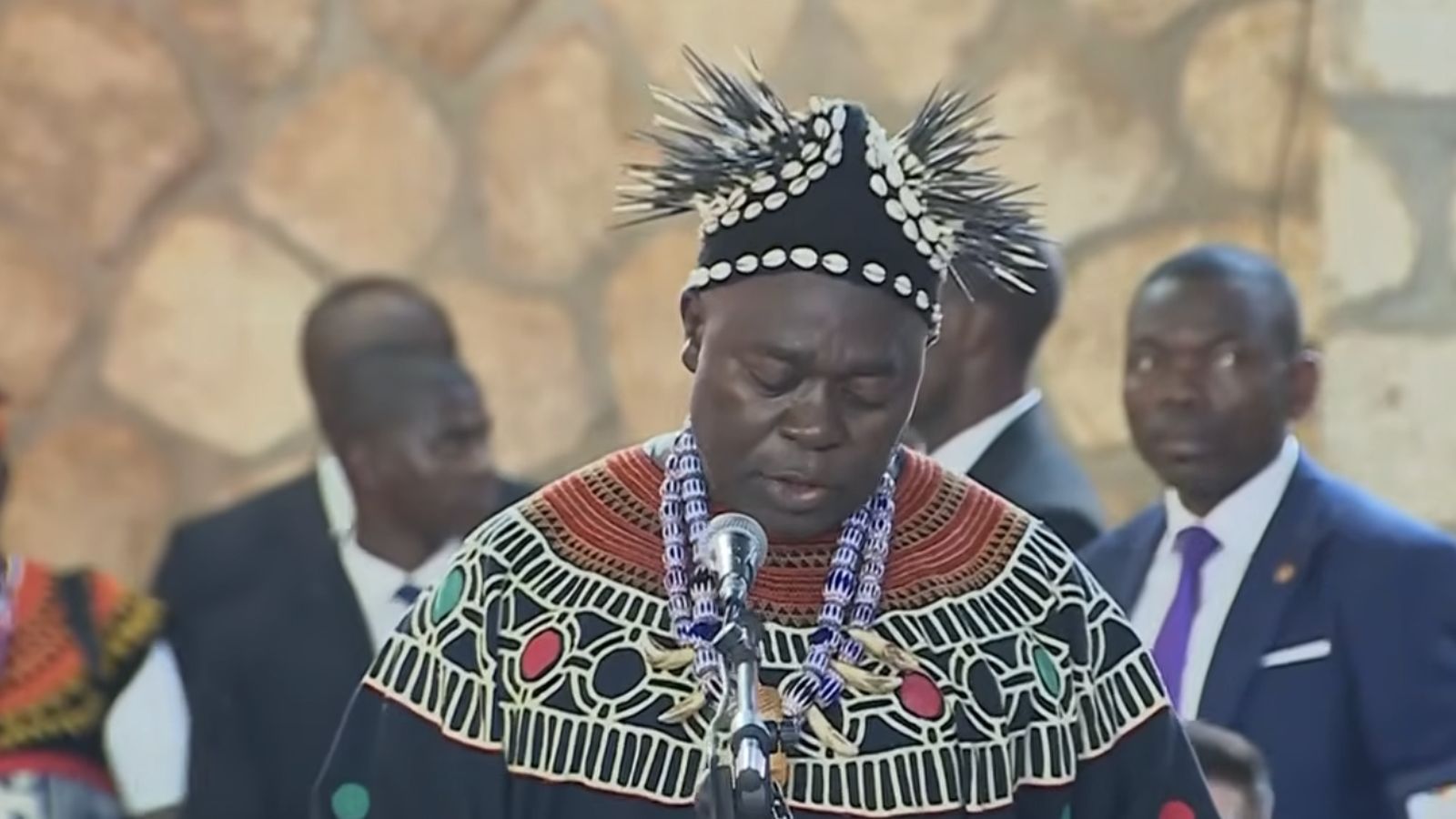 Discurso del jefe tradicional