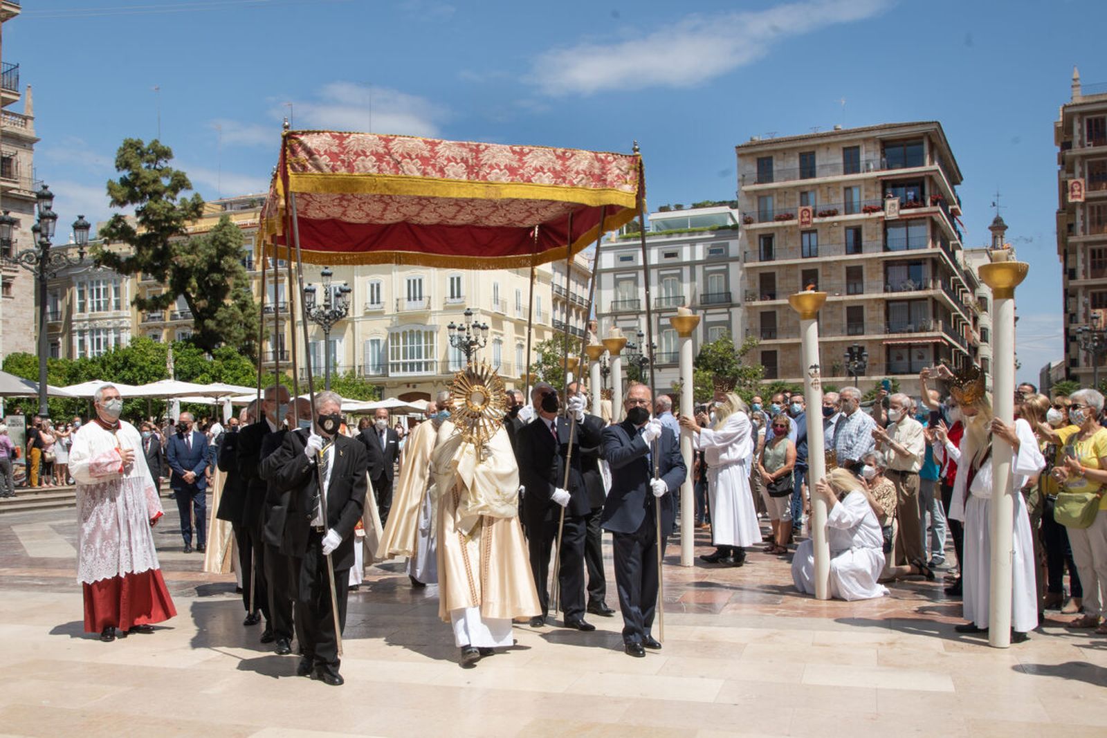 Procesión del Corpus Christi en Valencia