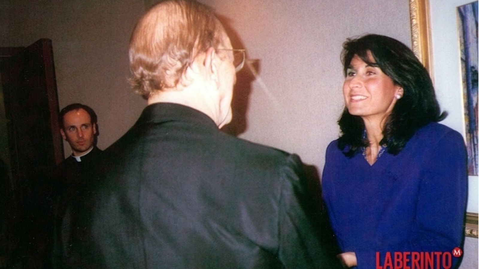 Elena Sada, con Maciel