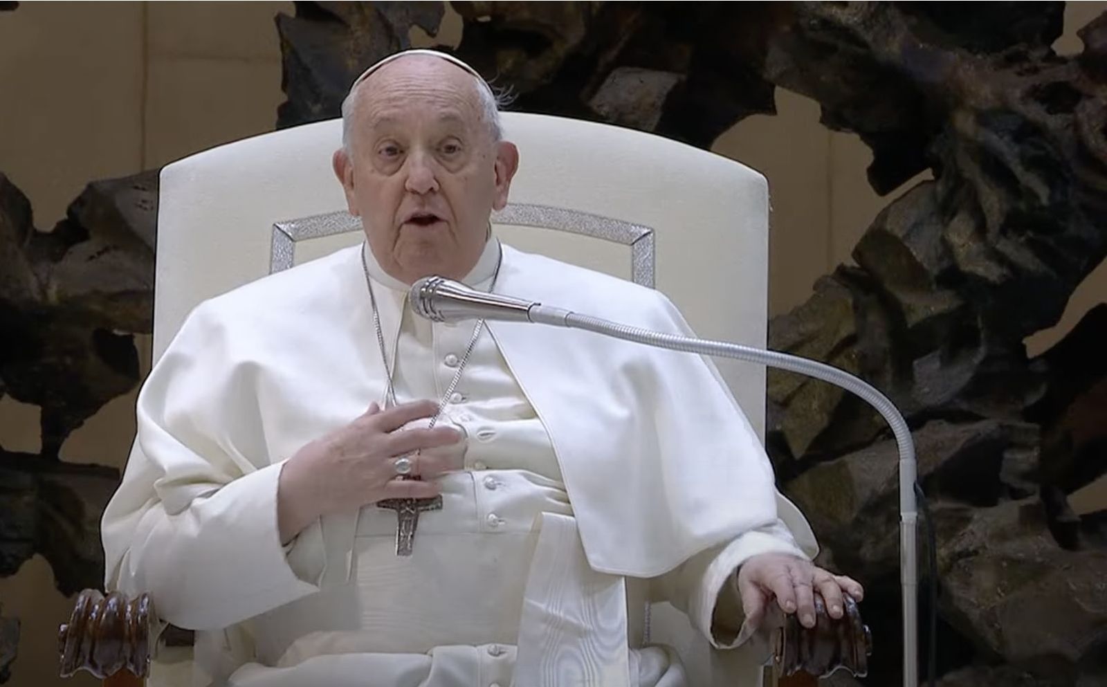 Francisco, en la audiencia