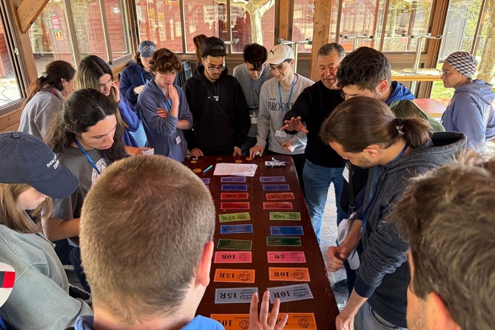 Grupo de jóvenes durante el II Encuentro de Jóvenes de Manos Unidas