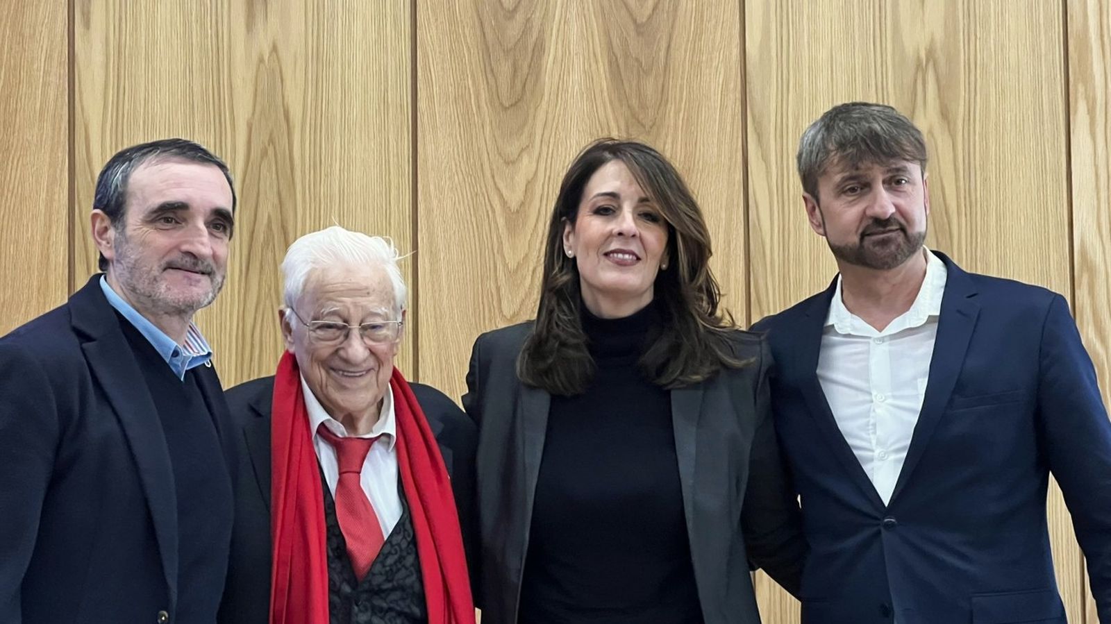 El padre Ángel, en La Salle Campus Madrid