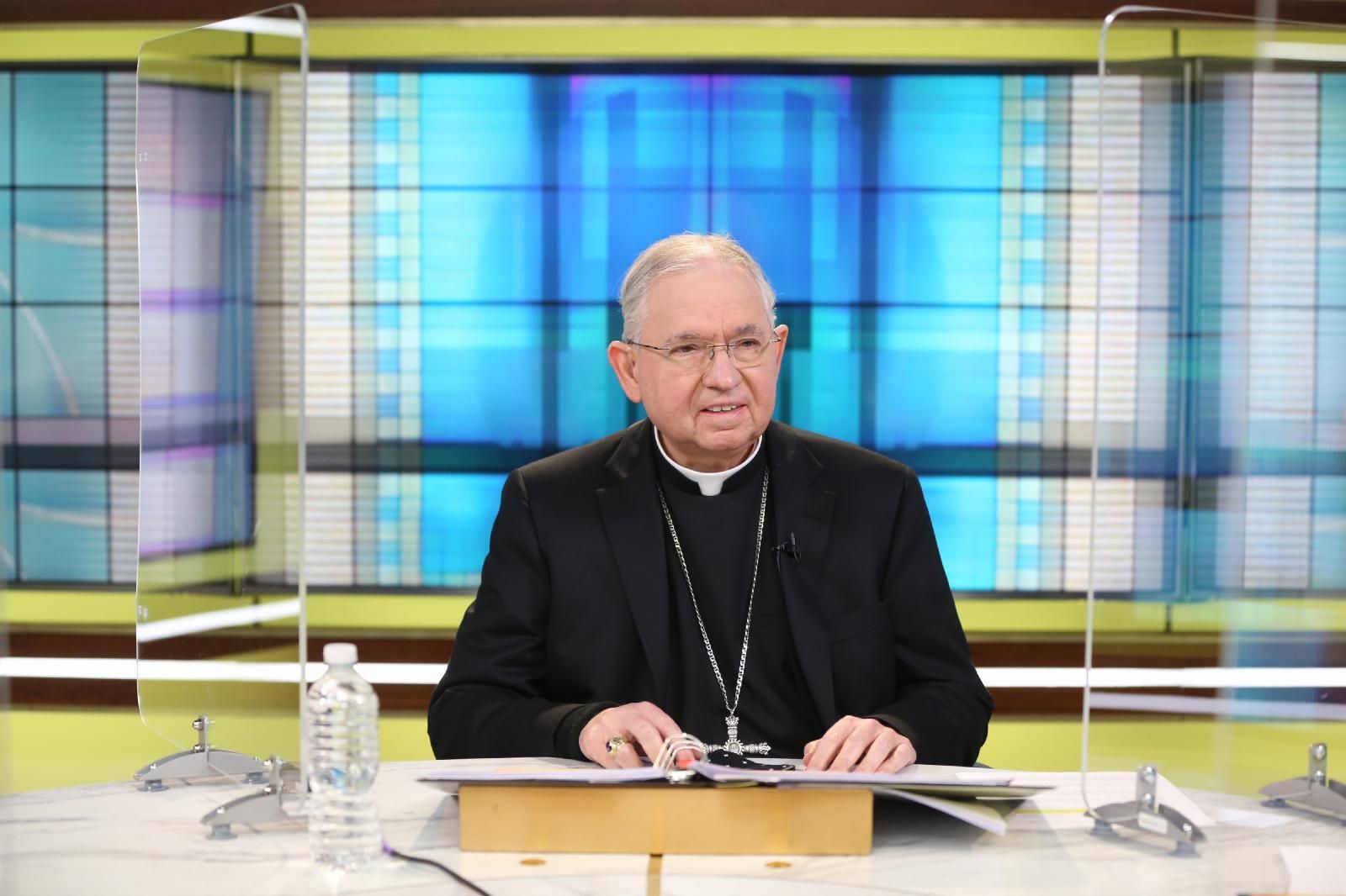 El presidente de los obispos USA, durante su intervención