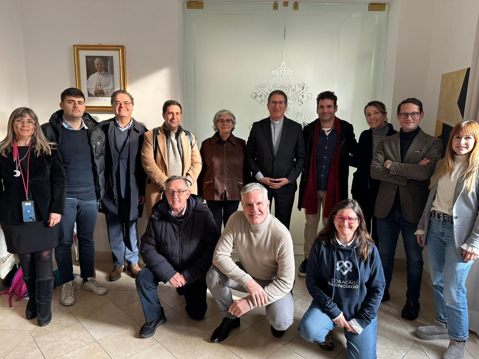 Las víctimas de abusos, en la sede de Tutela Minorum