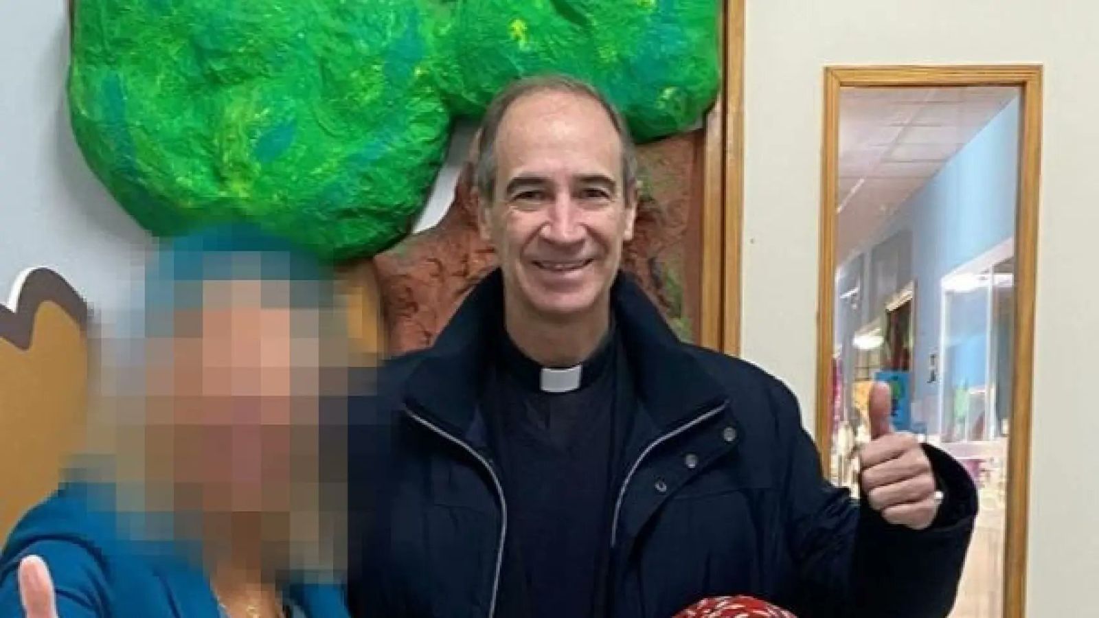 Marcelino d.A., en una imagen sacada del perfil de X del colegio