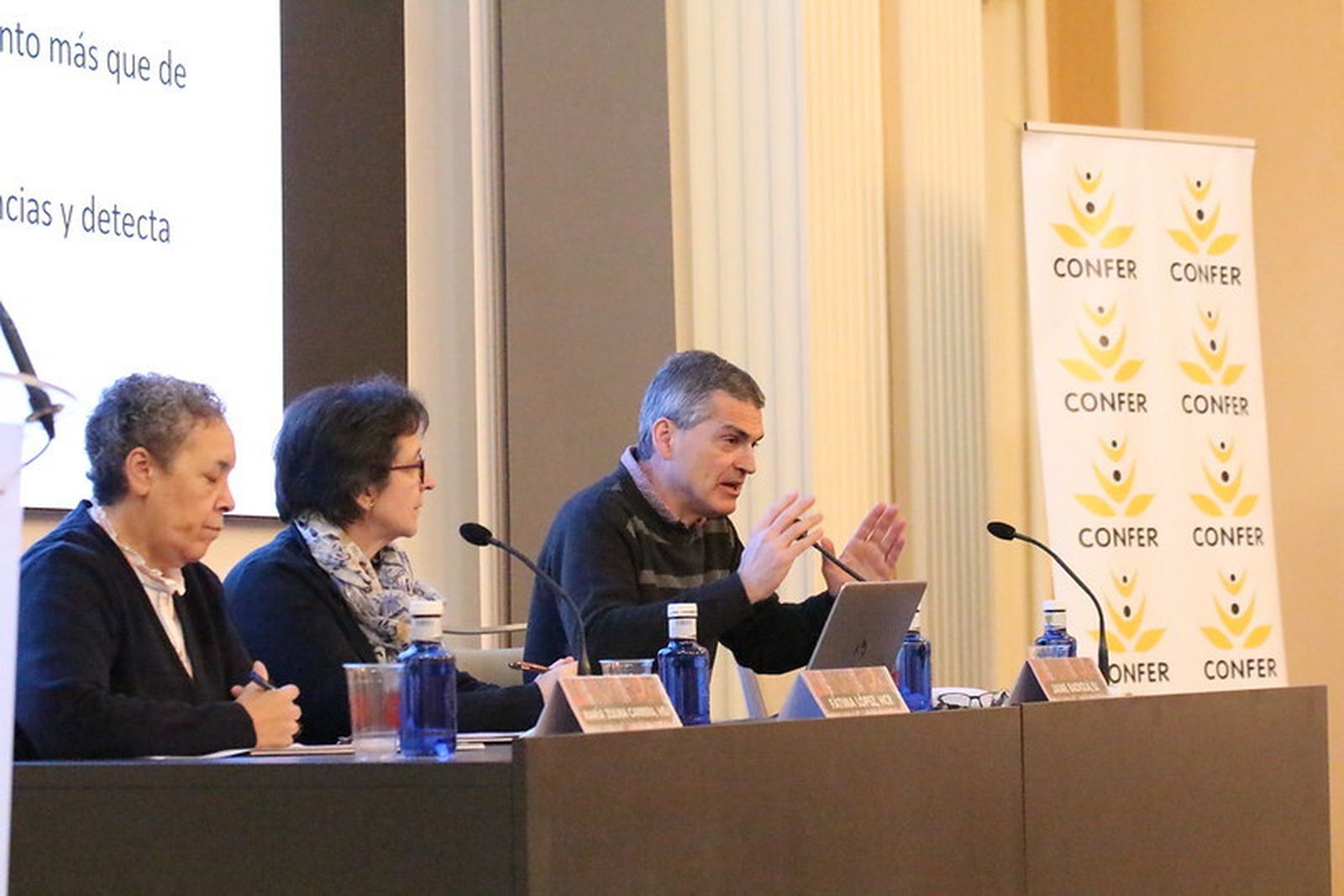 Un momento de la jornada de Confer