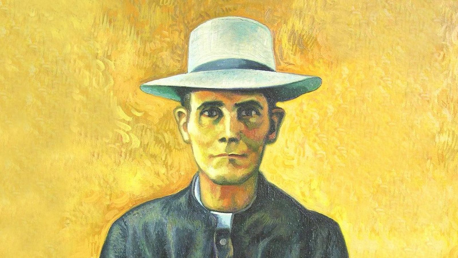 Retrato del sacerdote y poeta Azarías H. Pallais