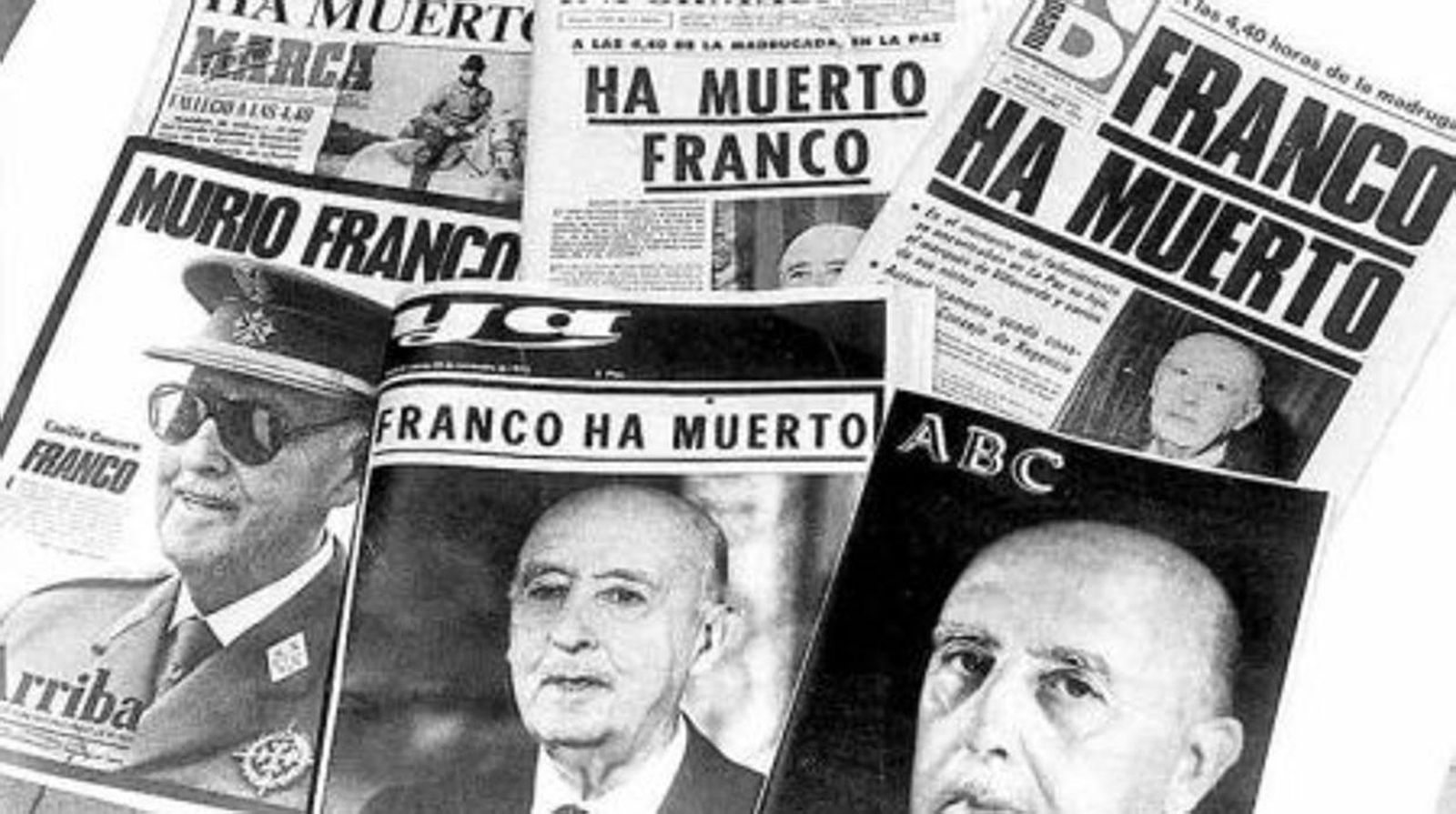 La muerte de Franco, en los periódicos