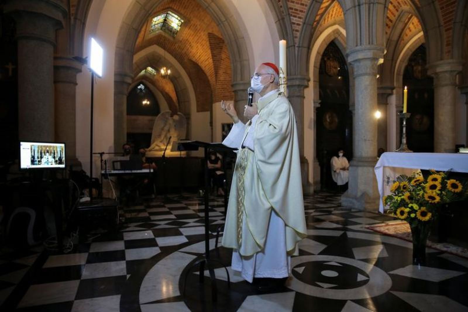 Cardenal Scherer, arzobispo de São Paulo