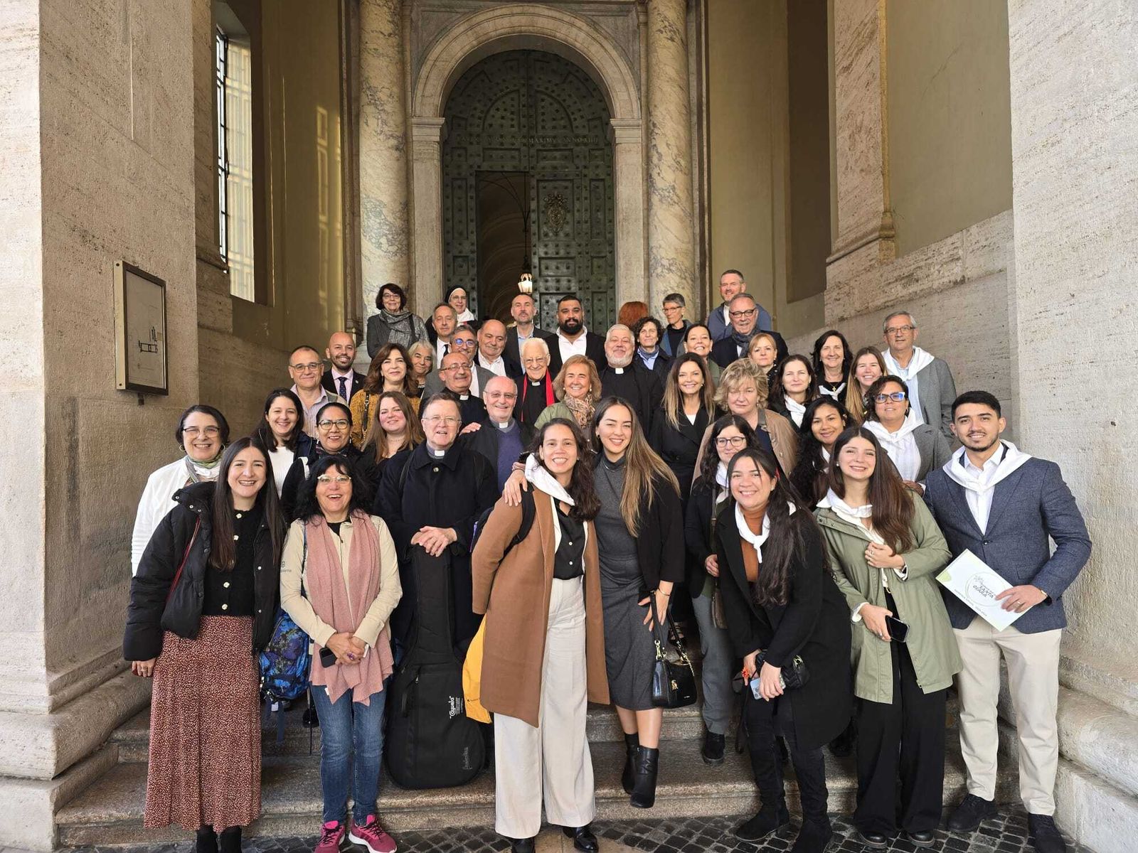 Foto de familia del grupo