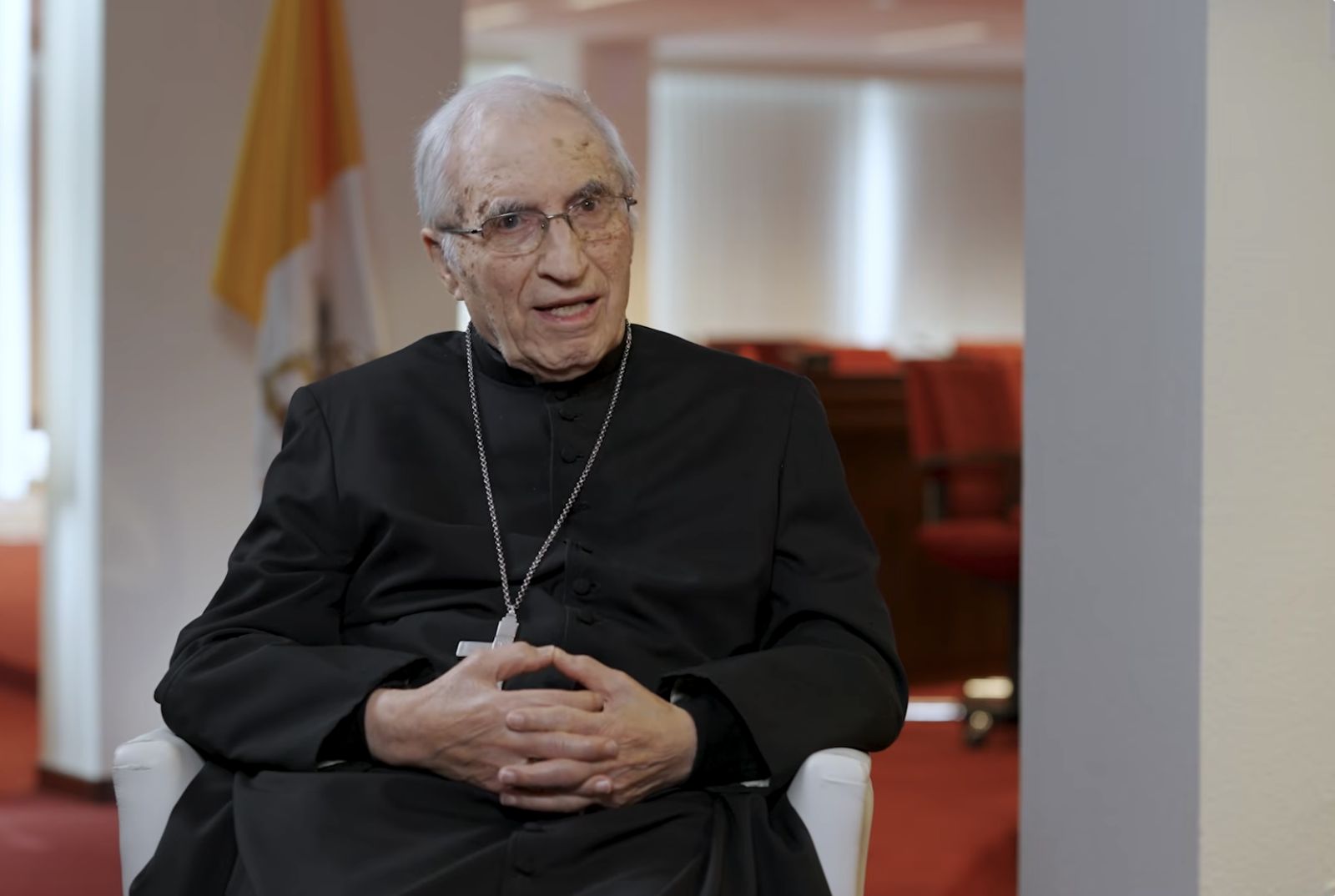 Rouco, en un momento del documental grabado en Añastro