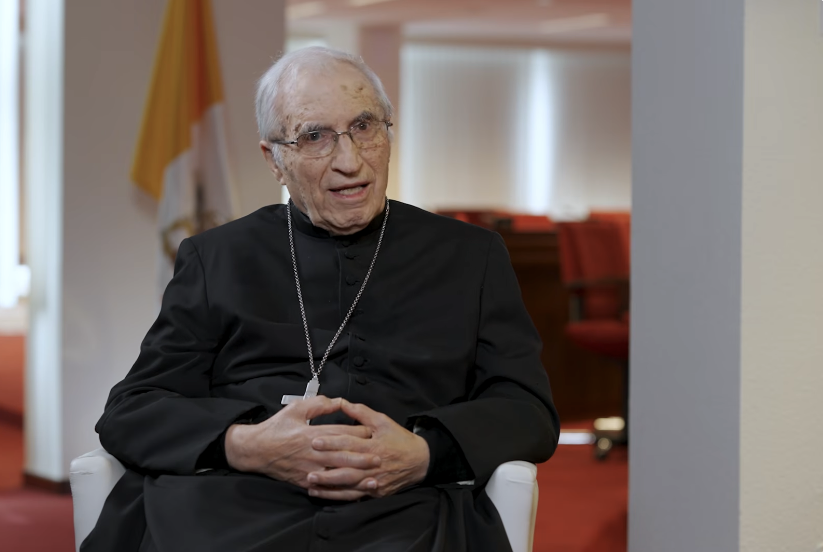 Rouco, en un momento del documental grabado en Añastro