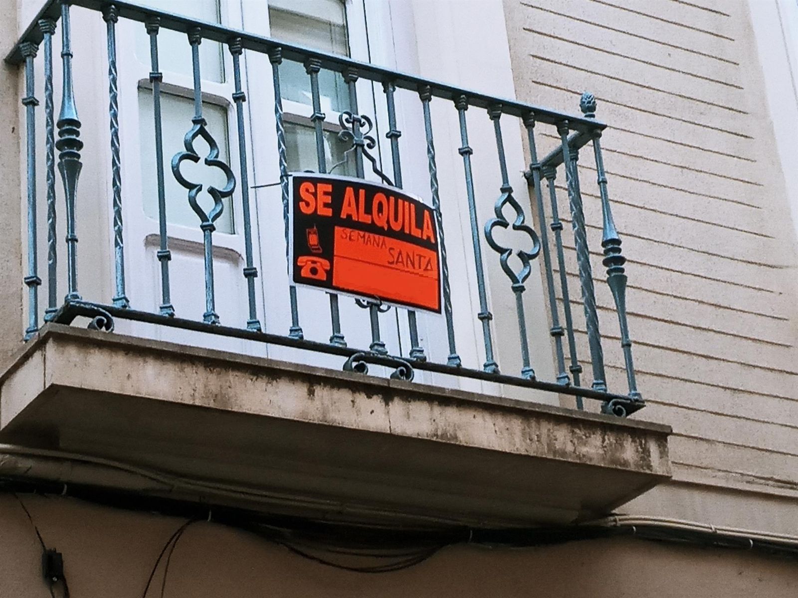 Balcón sevillano en alquiler
