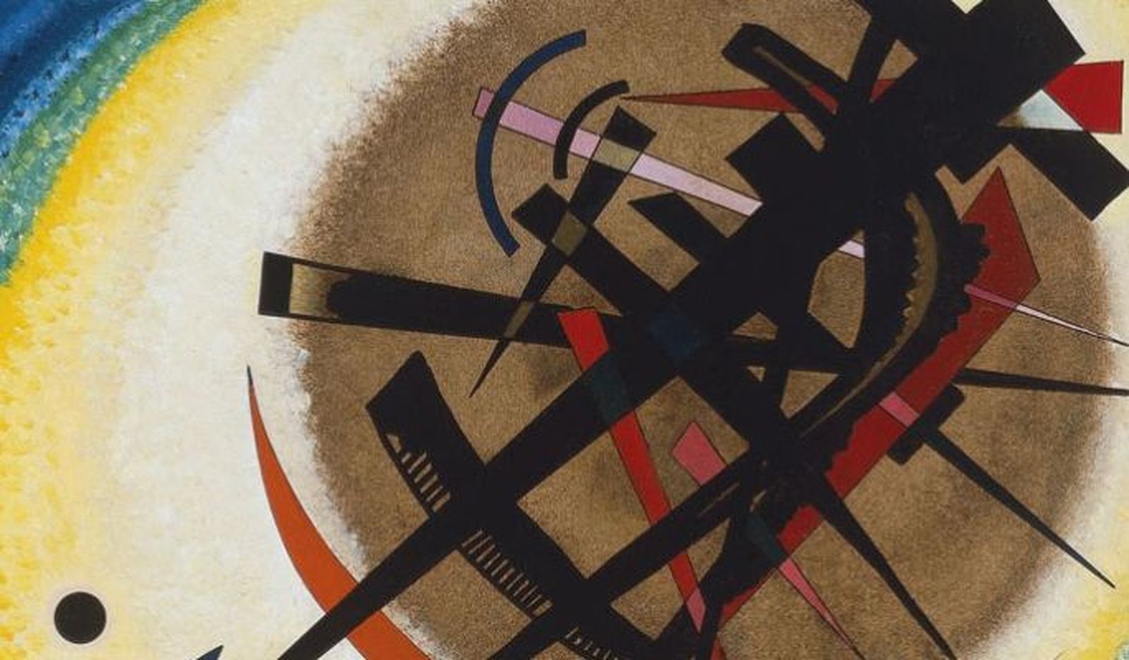 Detalle de 'En el óvalo claro', Kandinsky