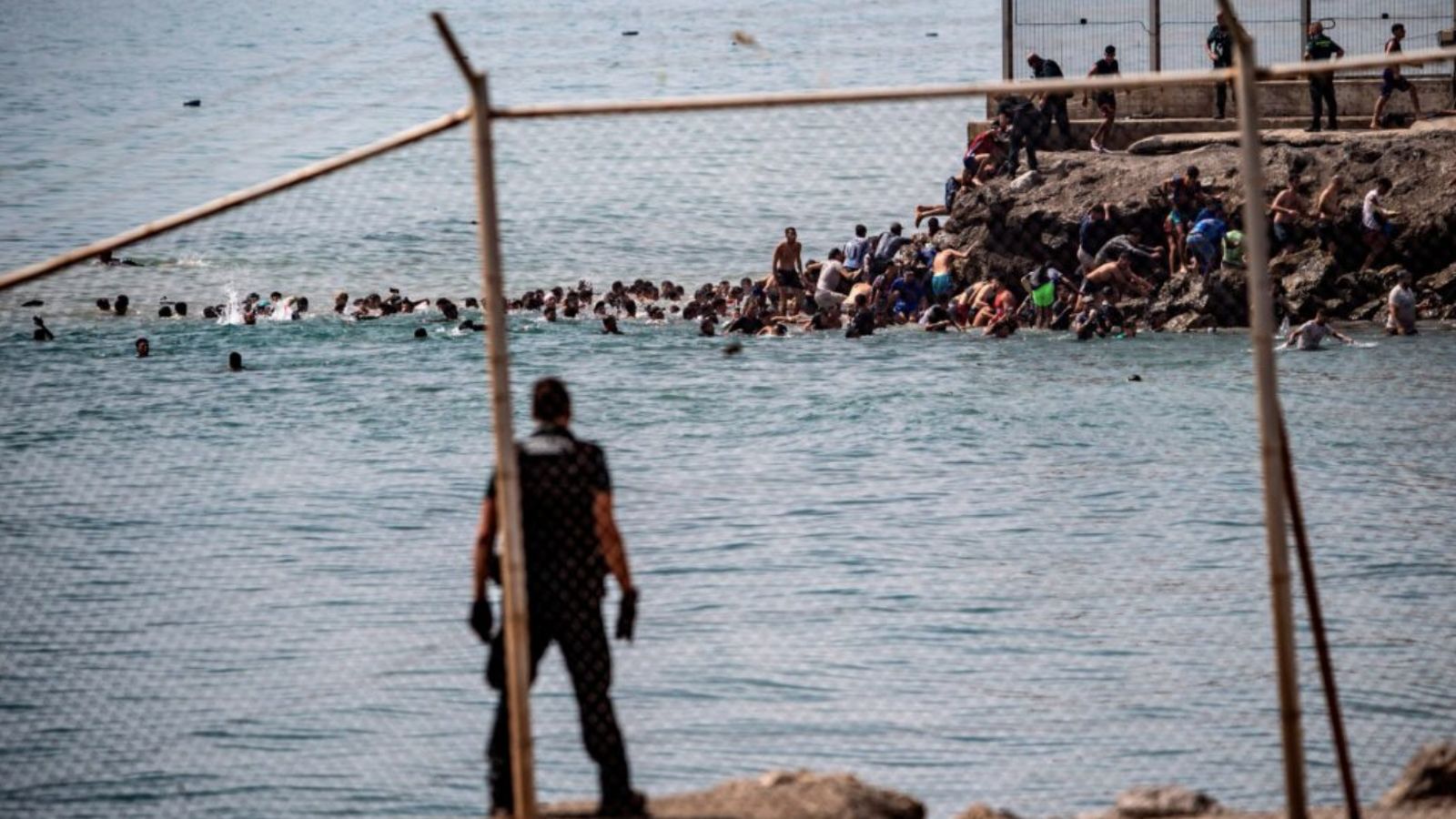 Crisis migratoria en Ceuta
