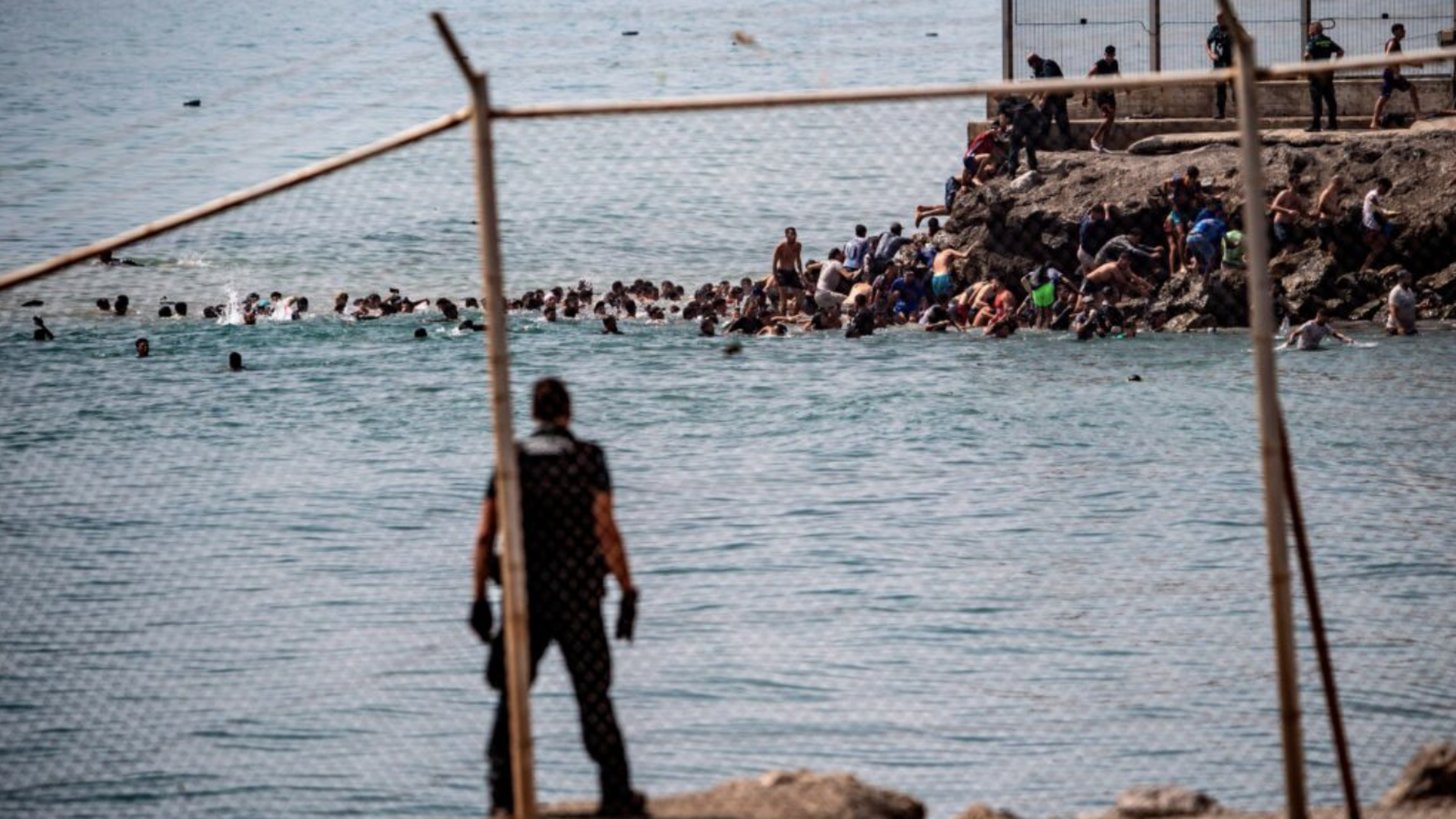 Crisis migratoria en Ceuta