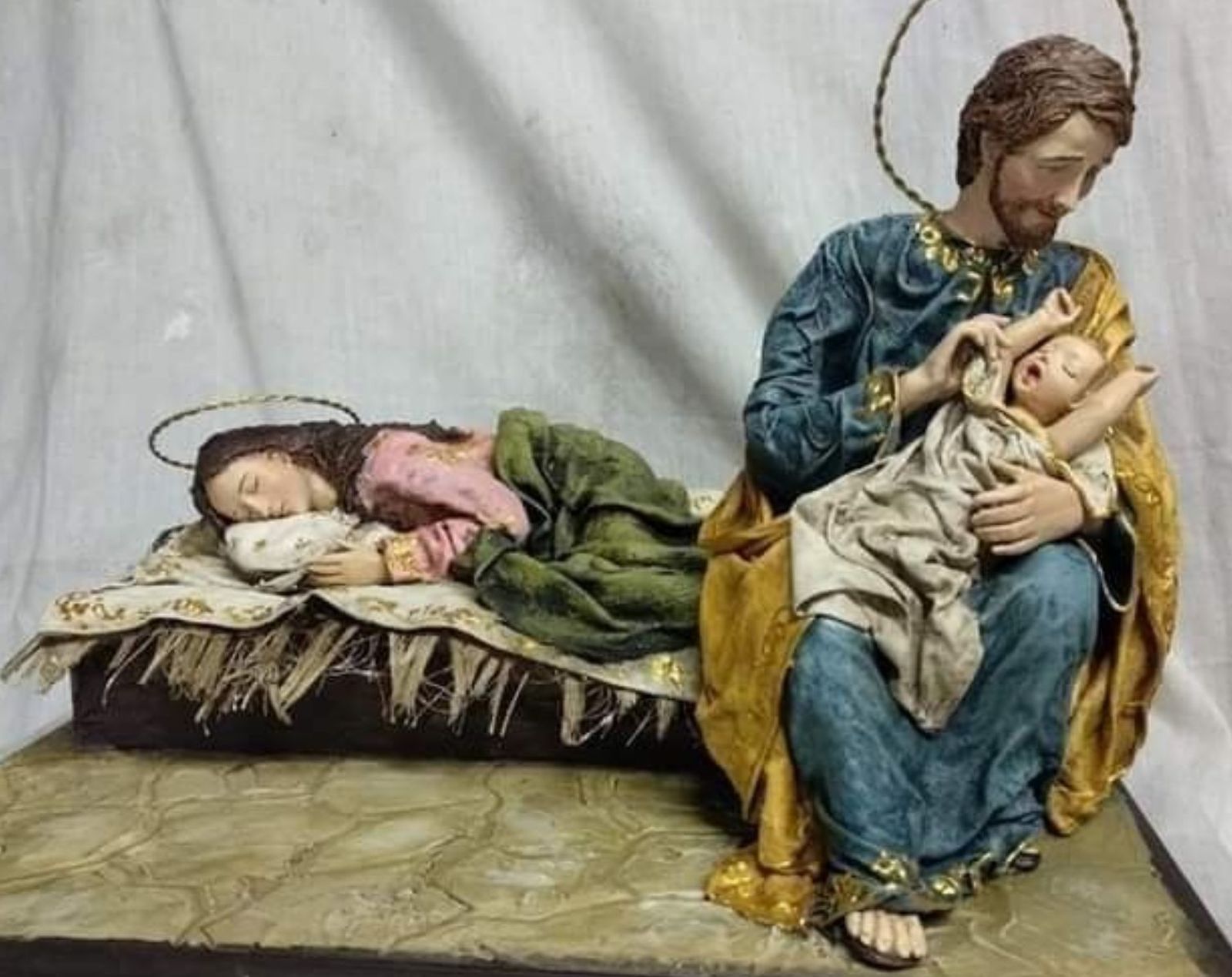 San José y la Virgen