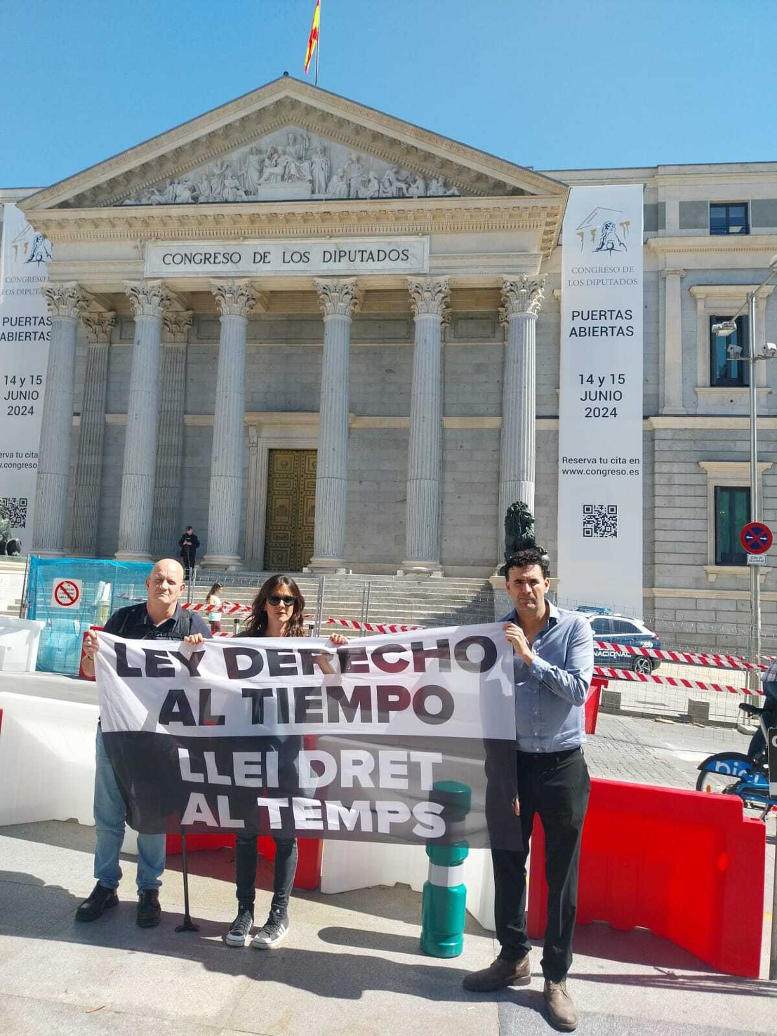 Protesta en el Congreso