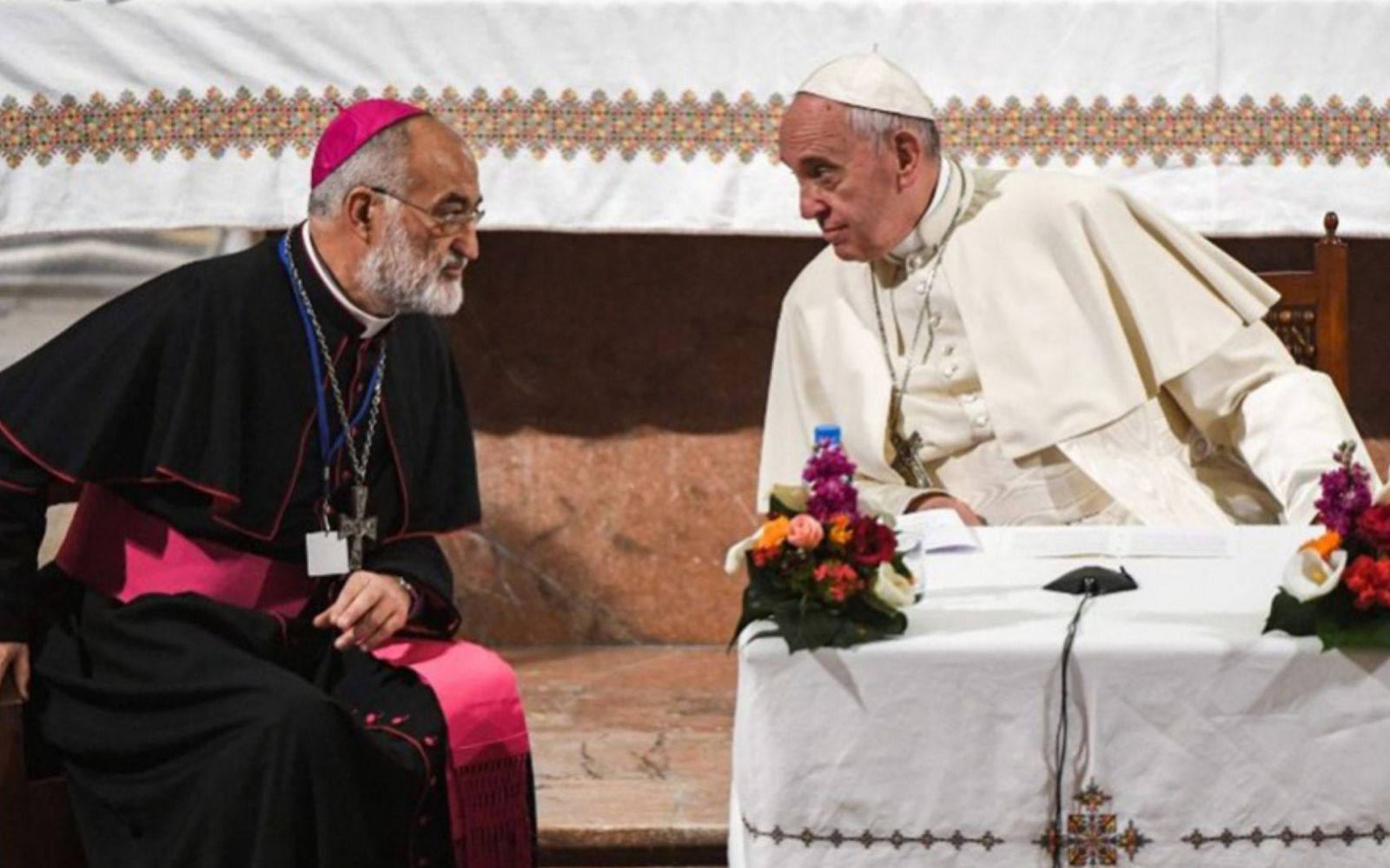 El Papa y  Cristóbal López