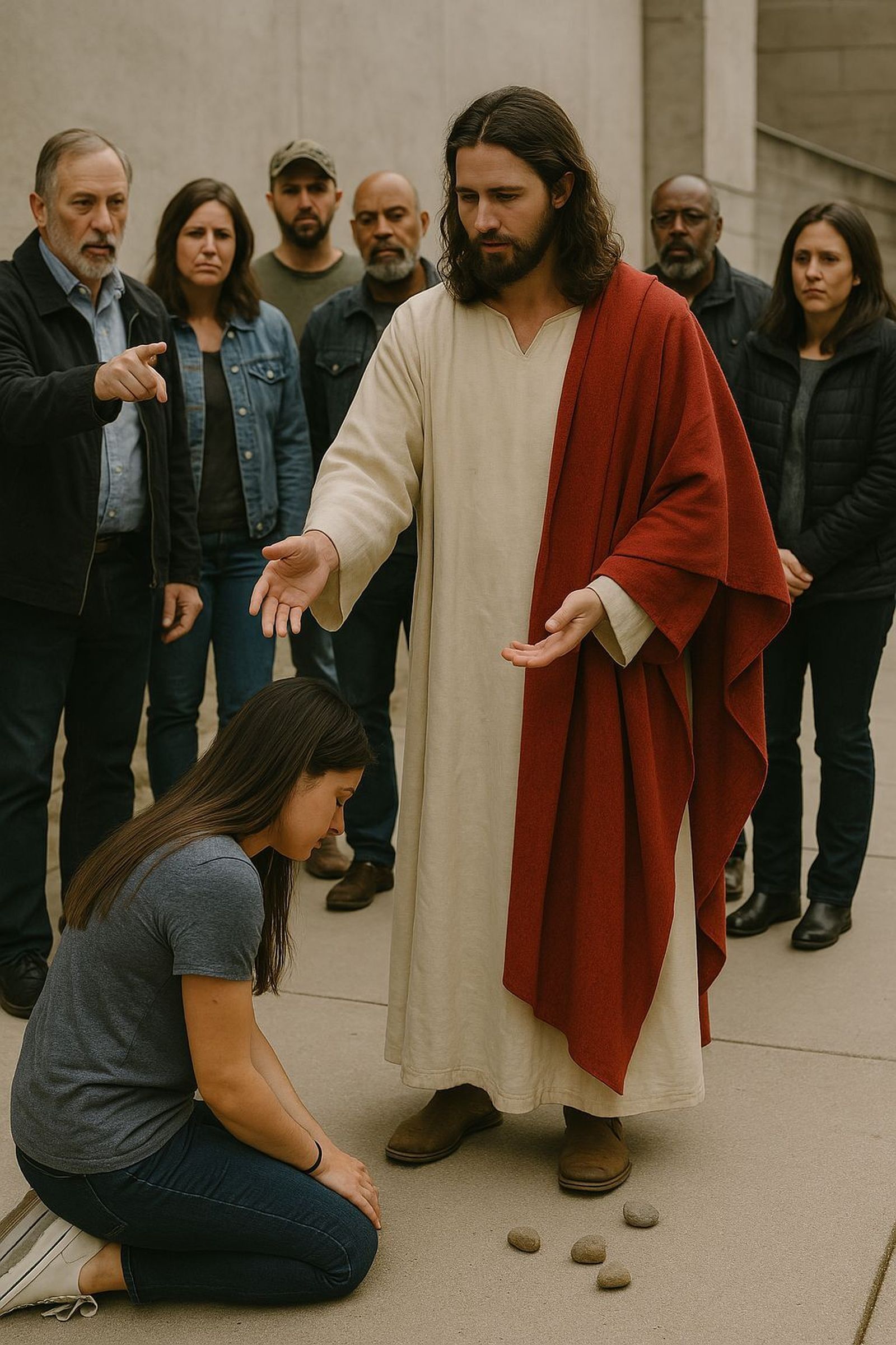 El que esté libre de pecado...