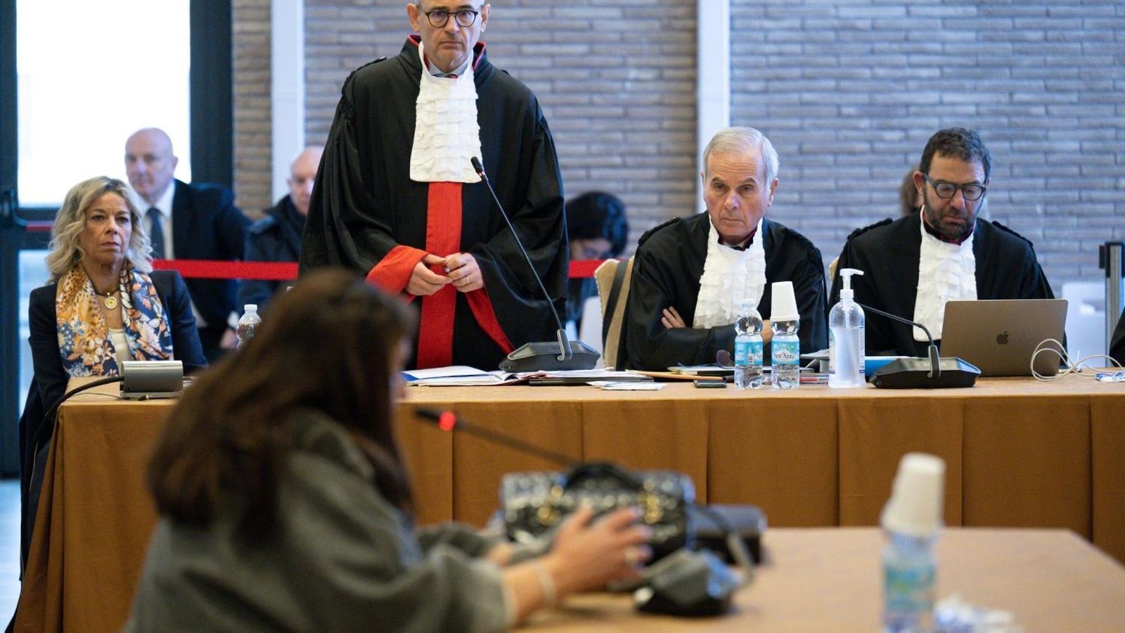 Chaouqui, durante el juicio