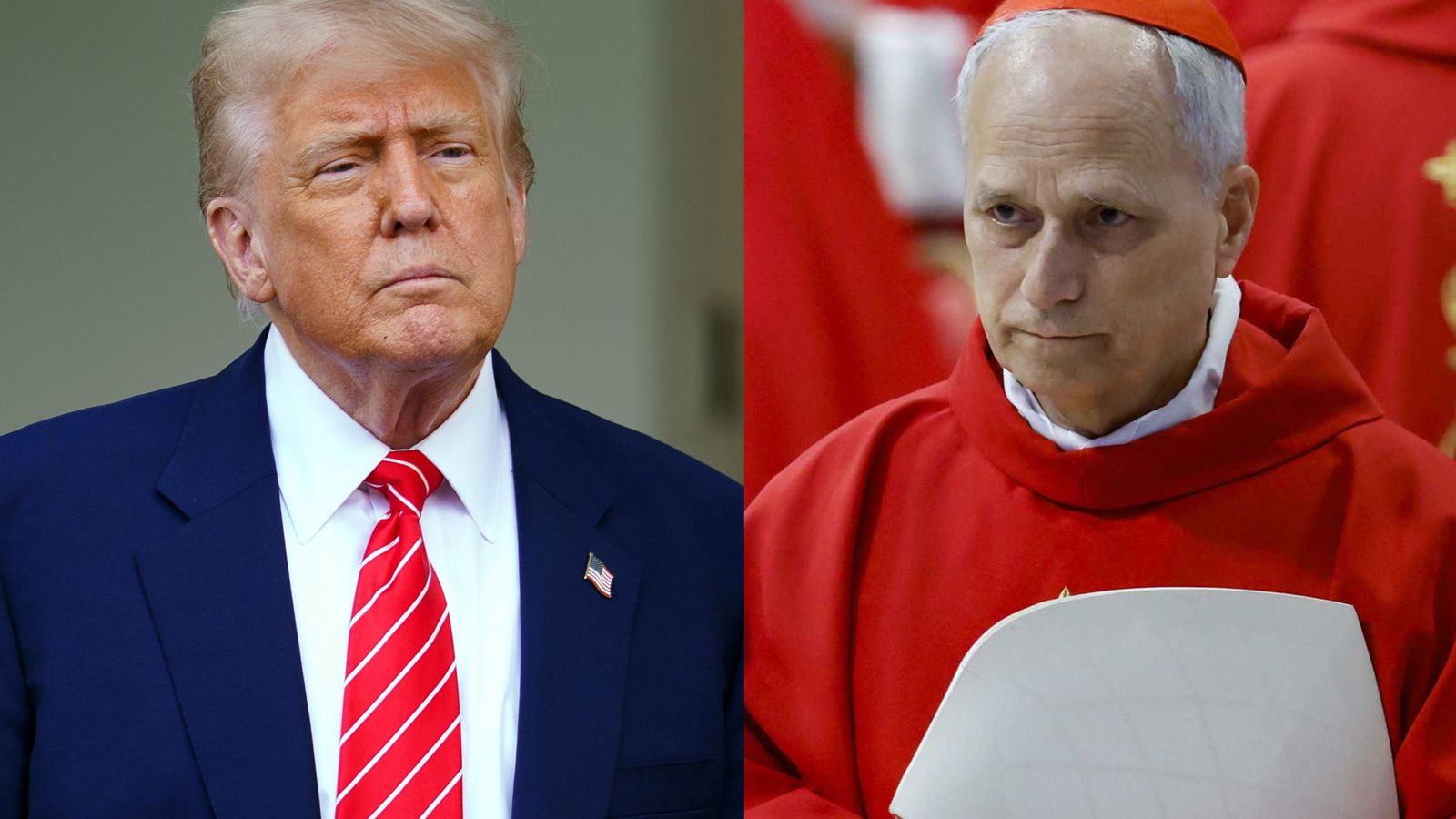 Trump y León XIV