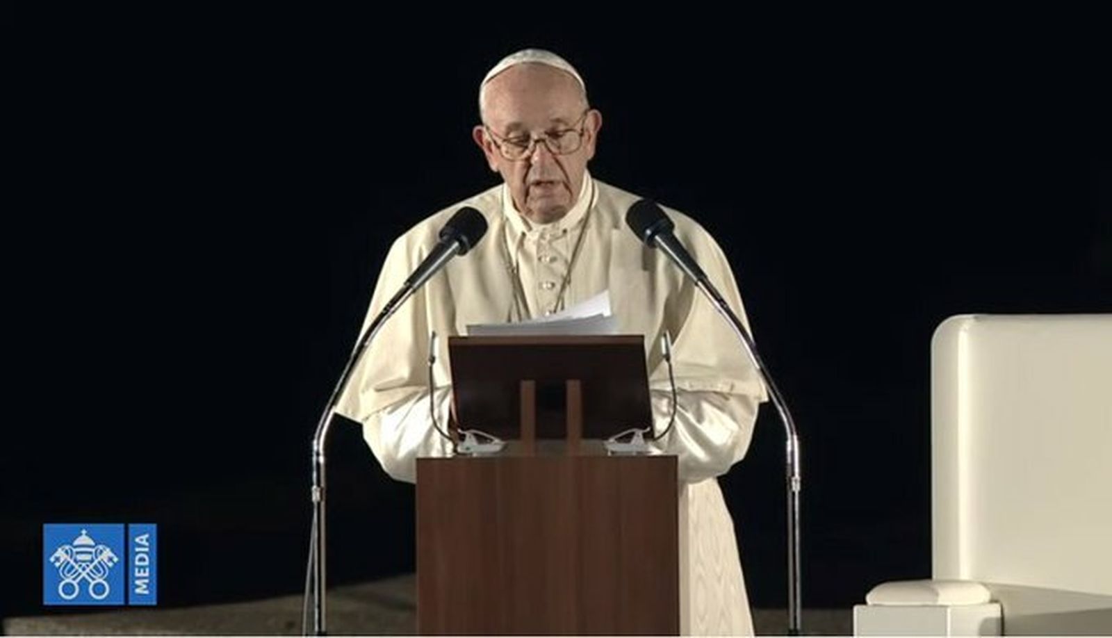 El Papa, en Hiroshima
