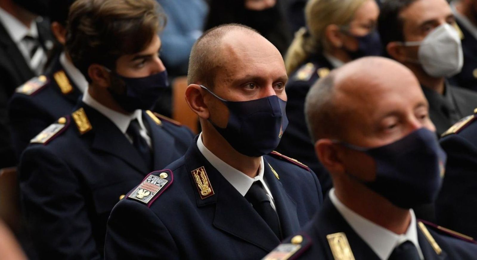 Miembros de la Inspectoría de Seguridad Pública del Vaticano