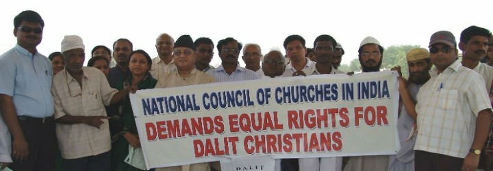 Manifestación por los derechos de los dalits en la India