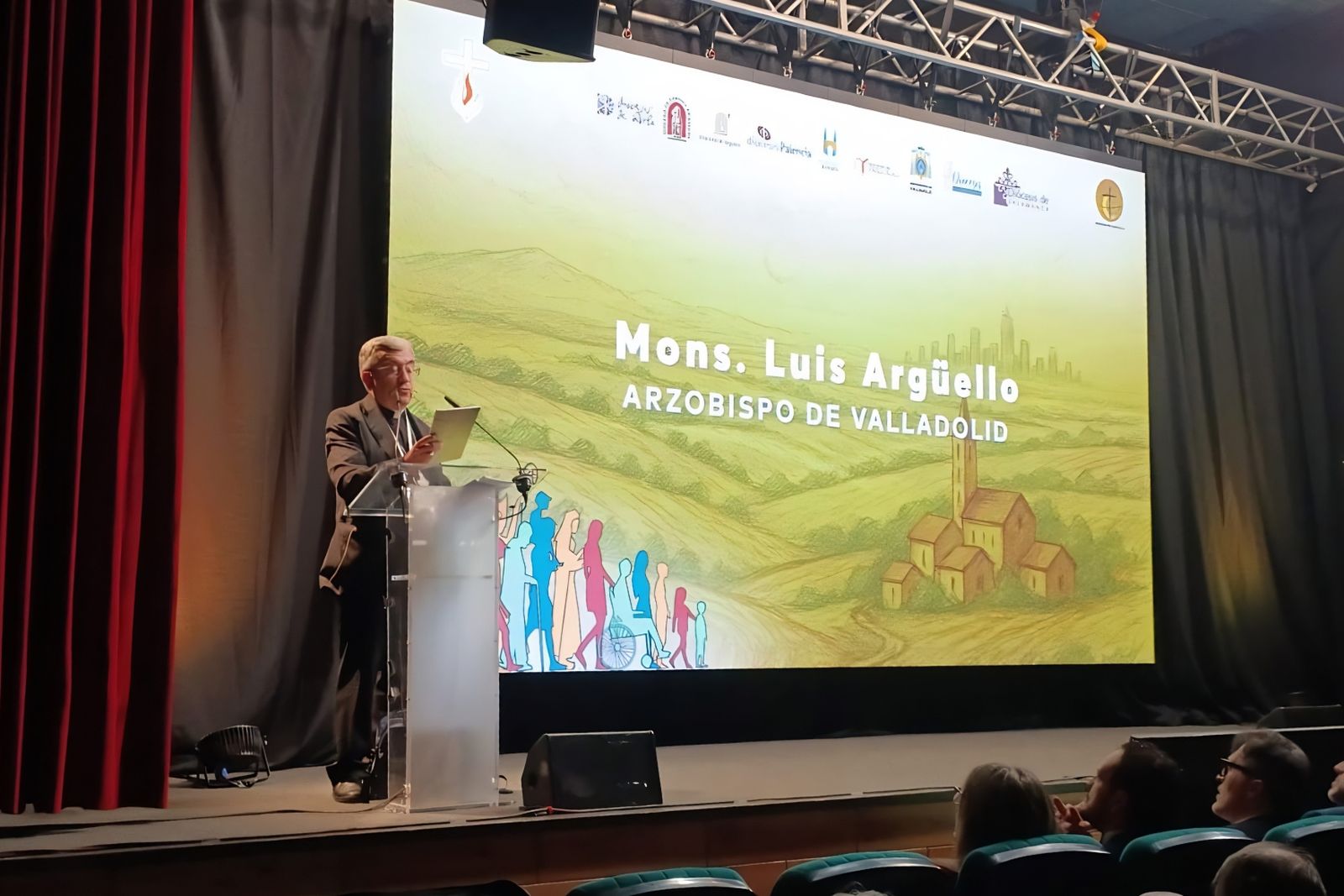 Argüello, en la inauguración del congeso de Iglesia en Castilla