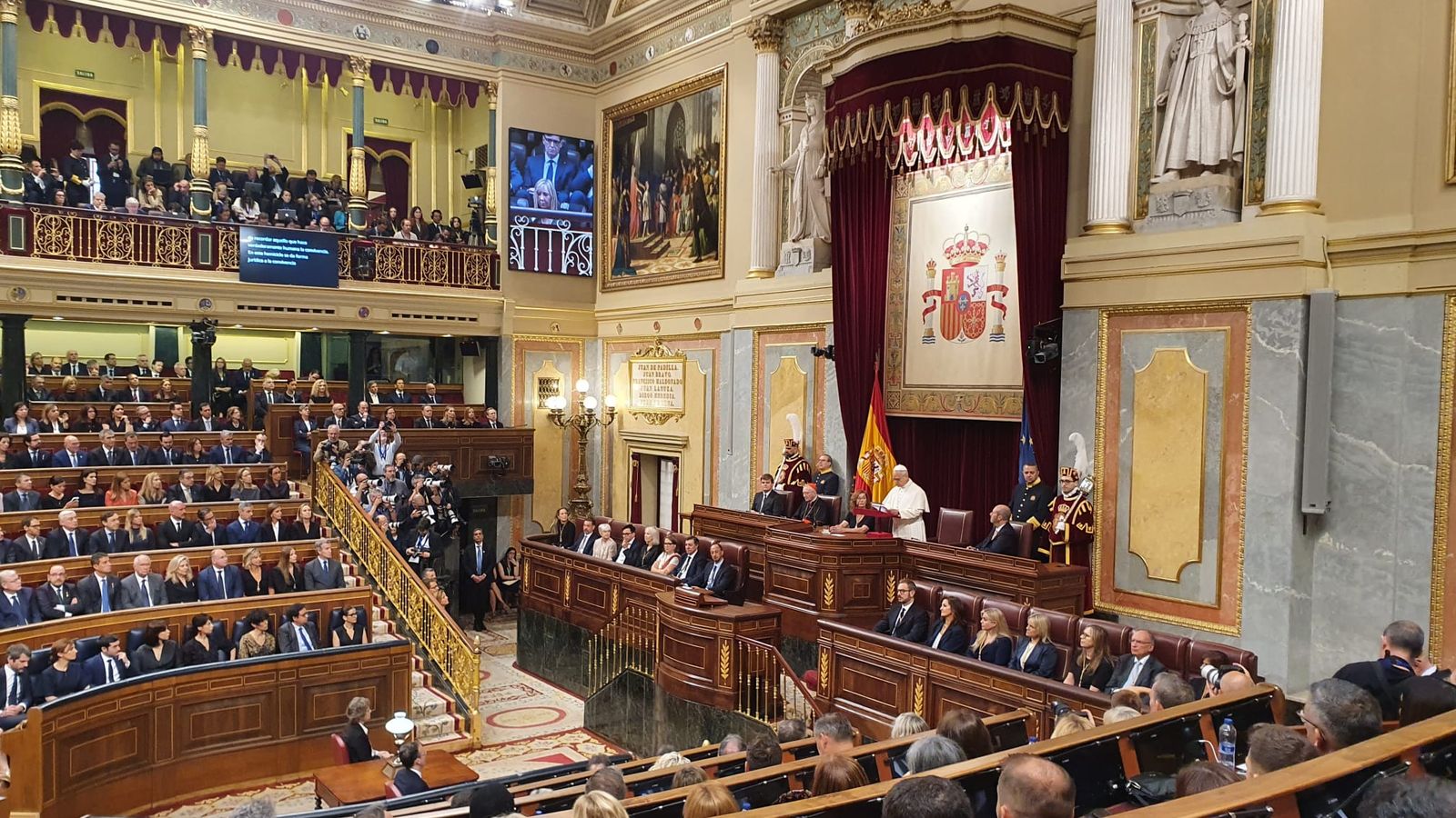 León XIV en las Cortes