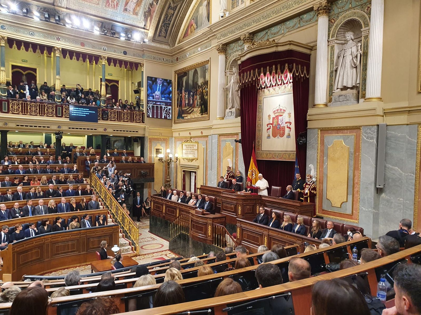León XIV en las Cortes