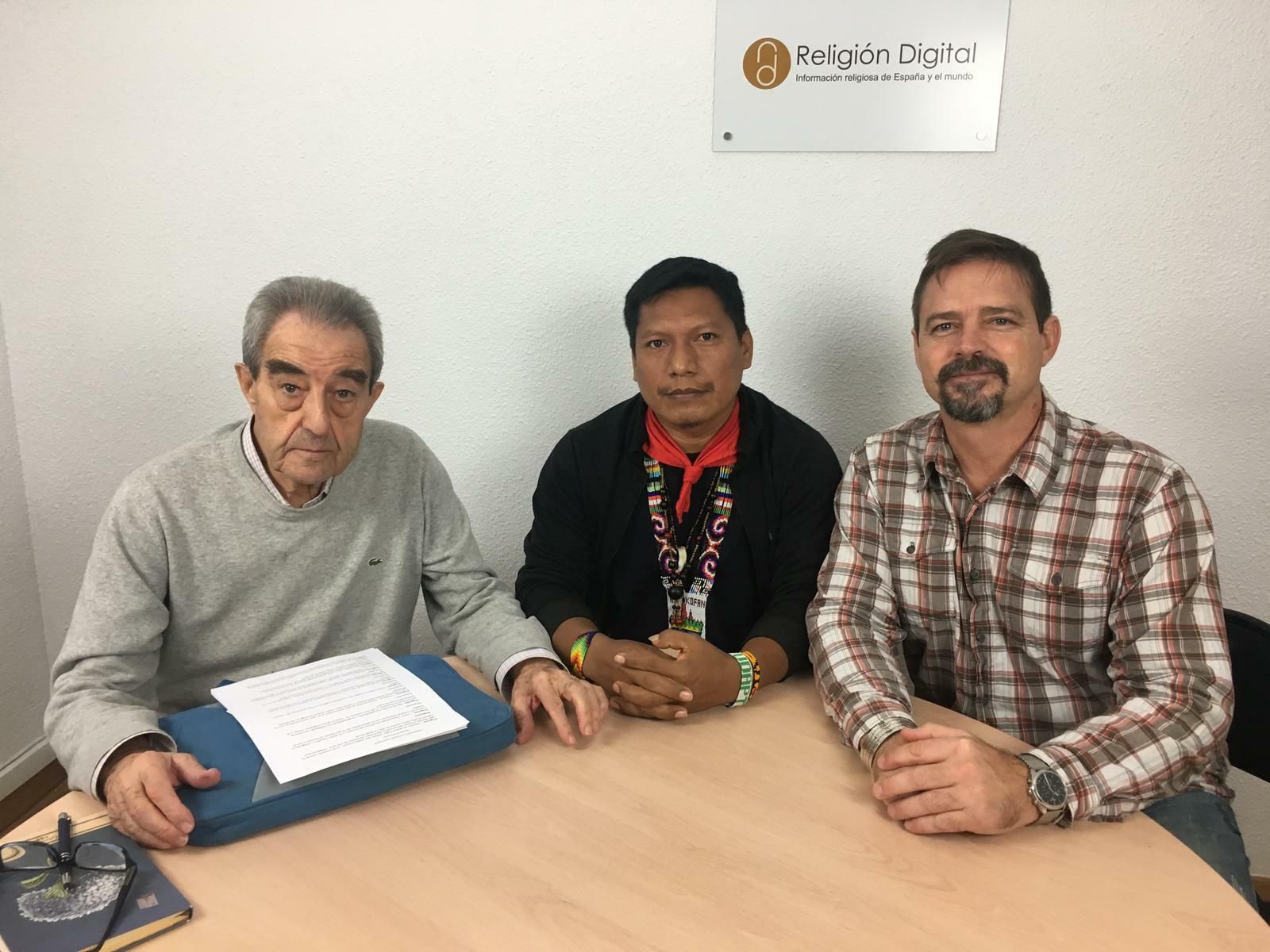 Benjamín Forcano, William Lucitante, José Picón