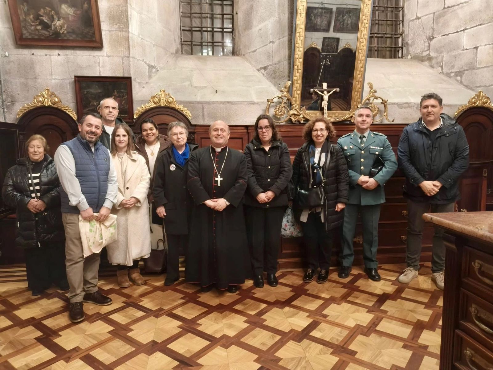 Homenaje a las víctimas de accidentes en Santiago de Compostela